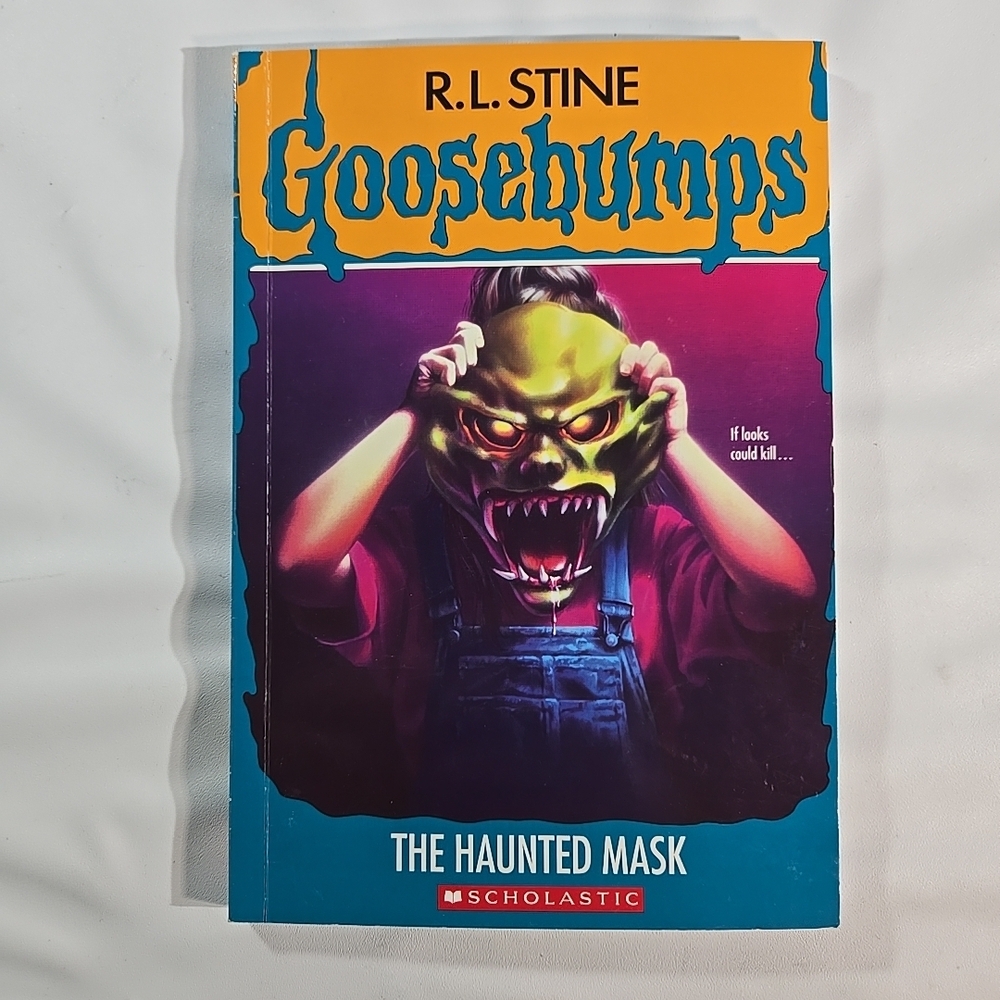 Goosebumps The Haunted Mask Kids Halloween Mask - Green